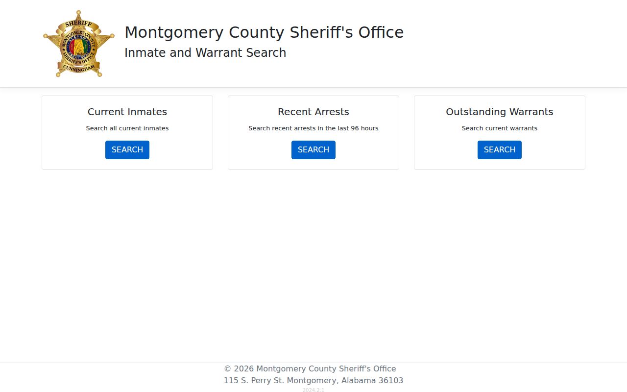 Harrison Township resident lookup Montgomery County inmate search